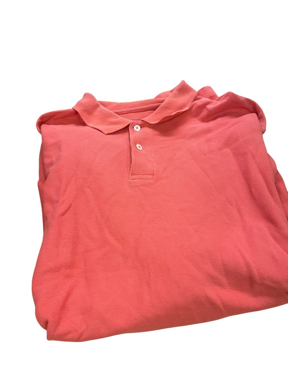 Saddlebred Coral Short-Sleeve Polo vintage but PERFECT